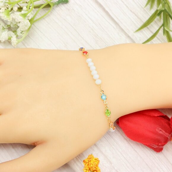 "Trendy Handmade Bracelet – A Thoughtful Gift for Girls & Women | UNVRC1449 - Picture 3 of 10